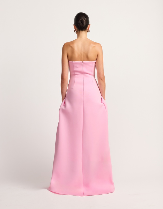 TOJHA - GAIA STRAPLESS MAXI DRESS BLUSH