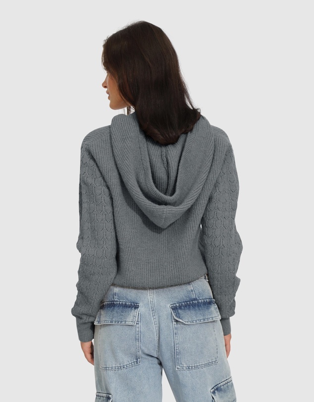 Belle & Bloom - On the Run Knitted Hoodie