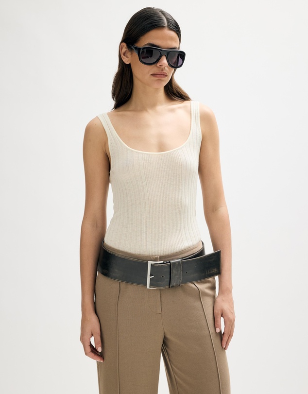 Minima Esenciales - Lott Merino Wool Knitted Tank