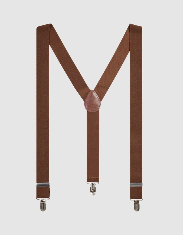 yd. - Leather Look Braces