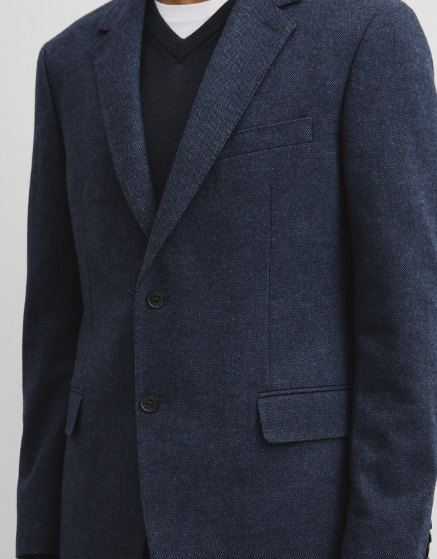 Country Road - Regular Fit Wool Blend Texture Jacket