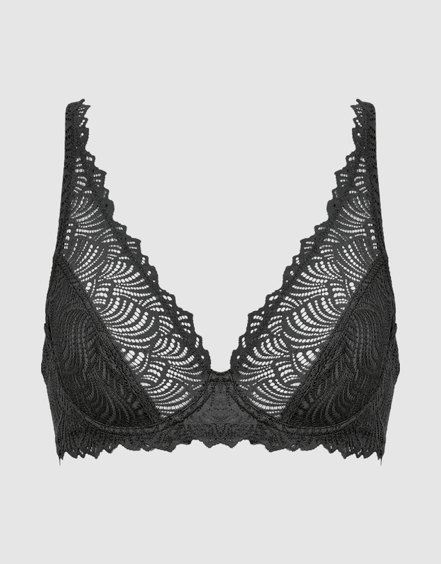 Naturana - The Friday Sheer Recycled Lace Underwire Bra