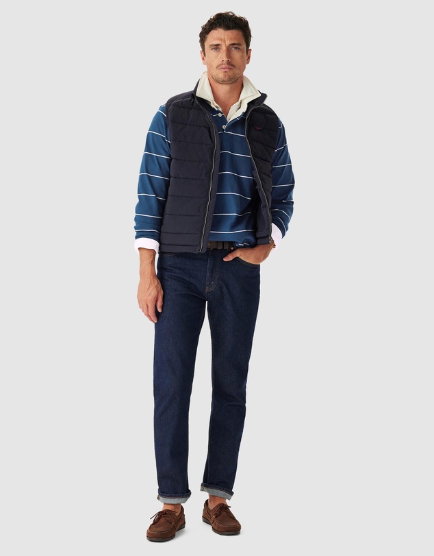 R.M.Williams - Albany Stripe Rugby Polo
