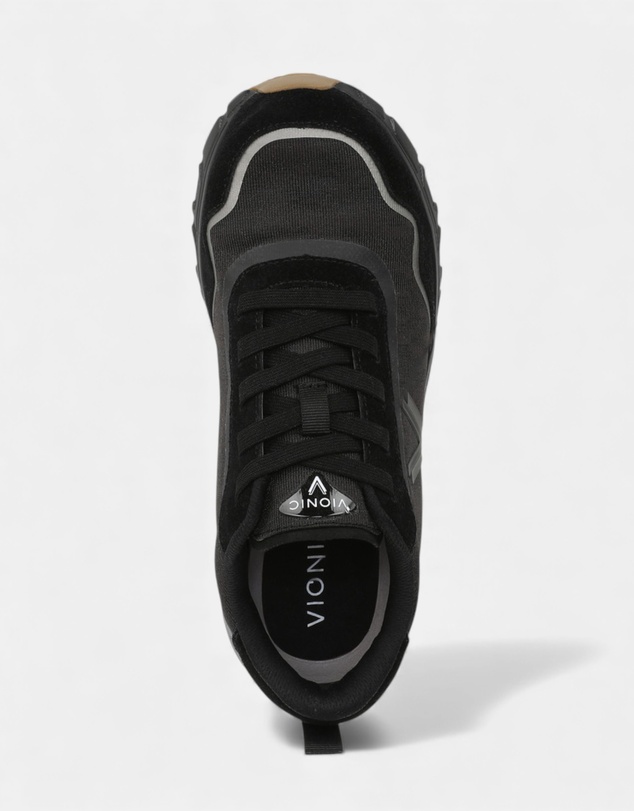 Vionic - Presley Lace-Up Sneaker - Black