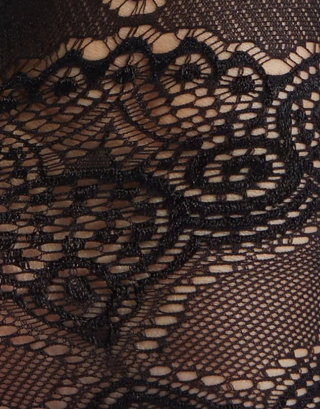 High Heel Jungle - Scalloped Lace Socks