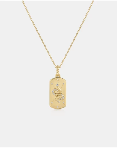 Ania Haie - Ania Haie Gold Serpent Necklace