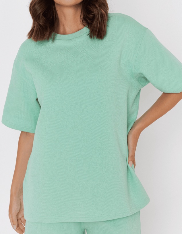 ALEXANDRA - Halo T-Shirt Sage