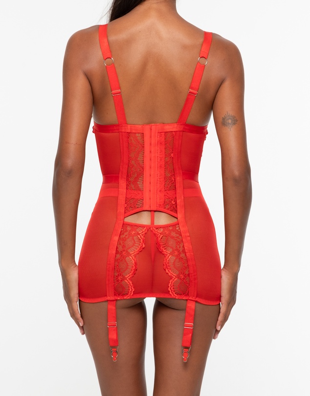 One Empire - Alba Bodysuit - Red