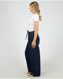 All About Eve - Gia High Rise Baggy Indigo
