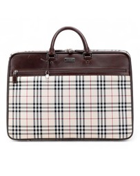 Pre-Loved by Azura Reborn - Pre-Loved House Check Canvas Travel Bag