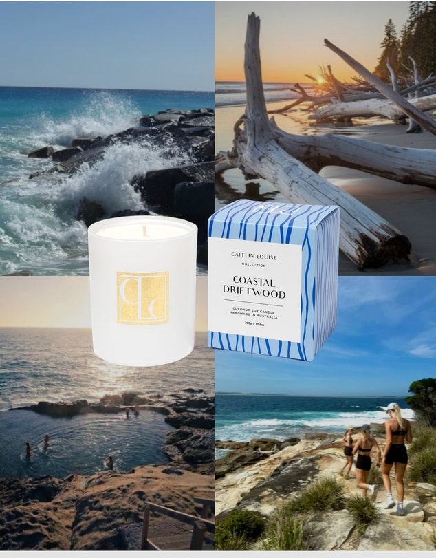 Caitlin Louise Collection - Coastal Driftwood Candle