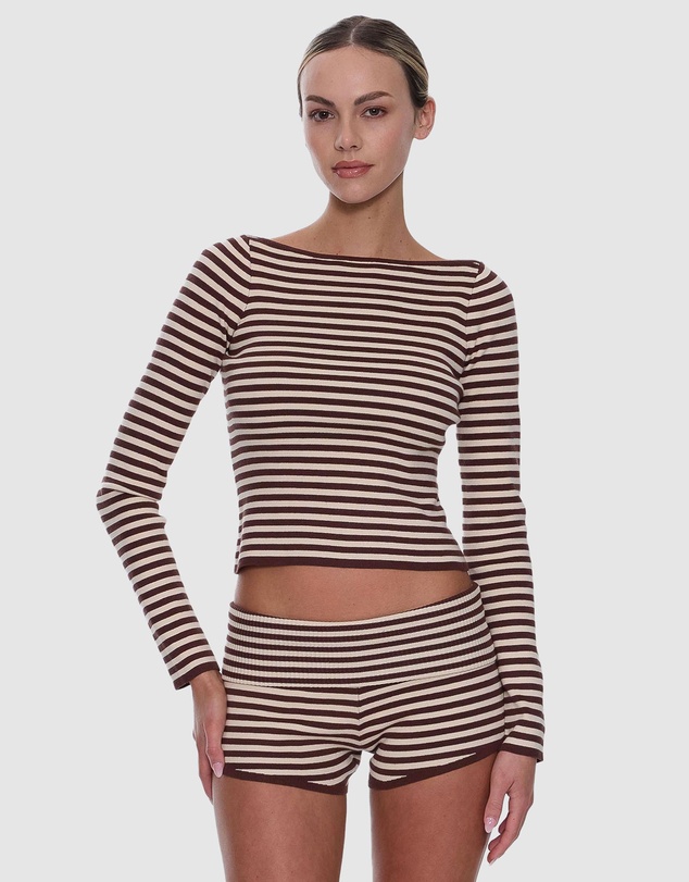 Thrills - Walker Knit Long Sleeve Top