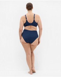 City Chic - Plus size Ophelia Underwire Bra - black