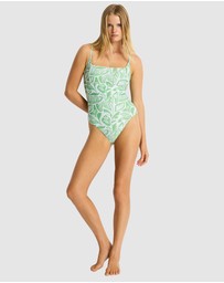 Sea Level Australia - Reef Square Neck One Piece