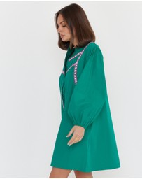 ALEXANDRA - Kai Dress Green