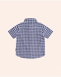 Huxbaby - Huxbear Button Up Checks - Babies