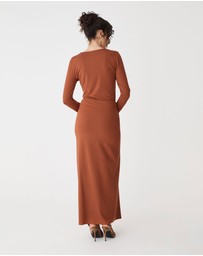Forcast - Dasha Ruched Bamboo Skirt