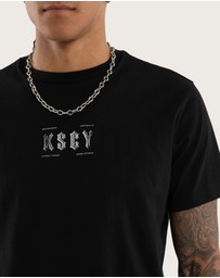 Kiss Chacey - Encryption Dual Curved Tee