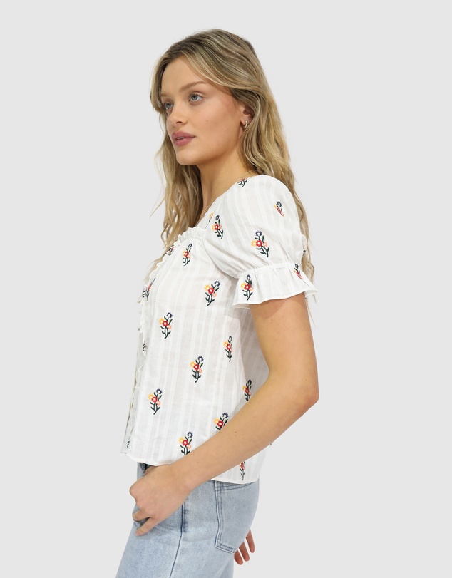 Belle & Bloom - Wild Garden Floral Blouse