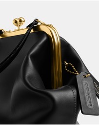 Coach - Glovetanned Leather Kisslock Frame Bag 27
