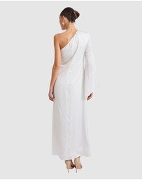 Honey and Beau - Les Fluer One Shoulder Dress