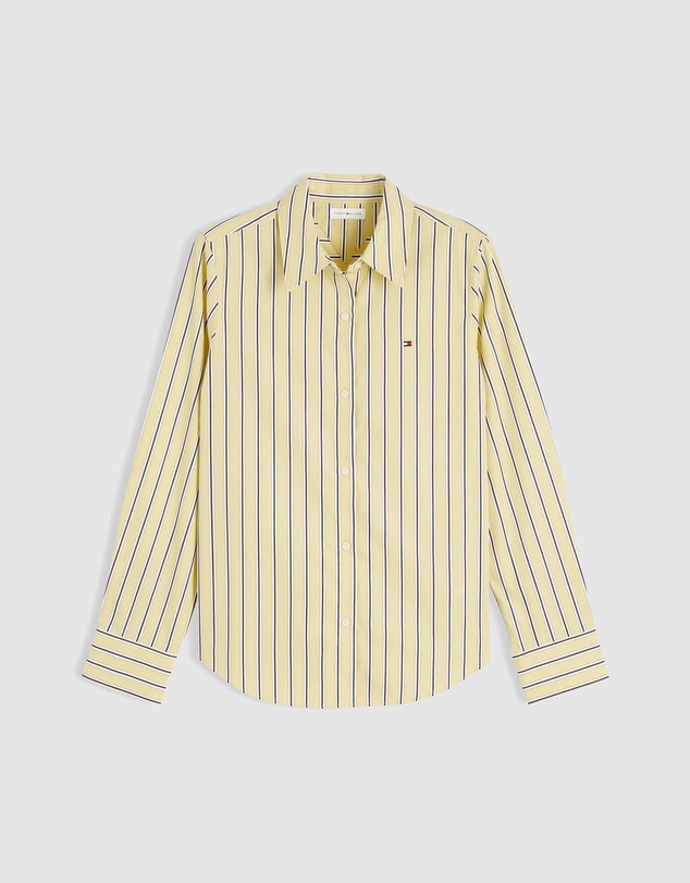 Tommy Hilfiger - Regular Fit Flag Embroidery Poplin Shirt