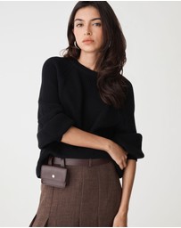 Forcast - Meg Crew Neck Rib Knit Jumper