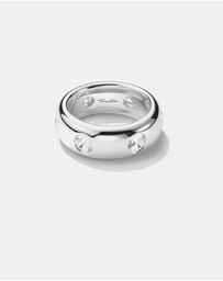 THOMAS SABO - THOMAS SABO Band Ring with White Zirconia Stones
