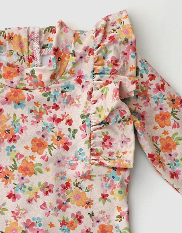 WITH LOVE FOR KIDS - Shimmy Long Sleeve Swimmers - Babies - Kids