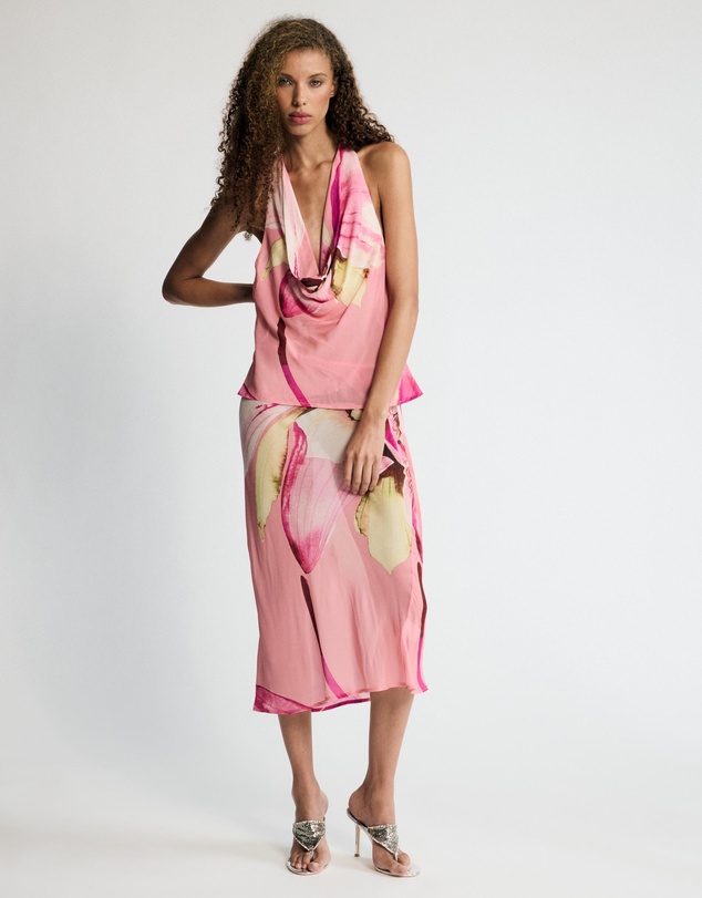 Lover - Cindy Draped Halter Top