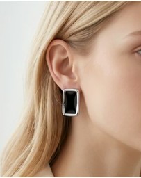 Izoa - Iris Stud Earrings