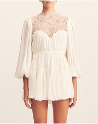 Shona Joy - Emory Long Sleeve Mini Dress
