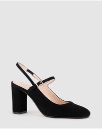 Edward Meller - CECELIA85 Block Heel Slingback Pump