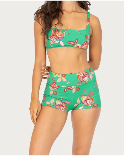 Baku Swimwear - Spice Temple Extra Firm Beach Short Bikini Bottom
