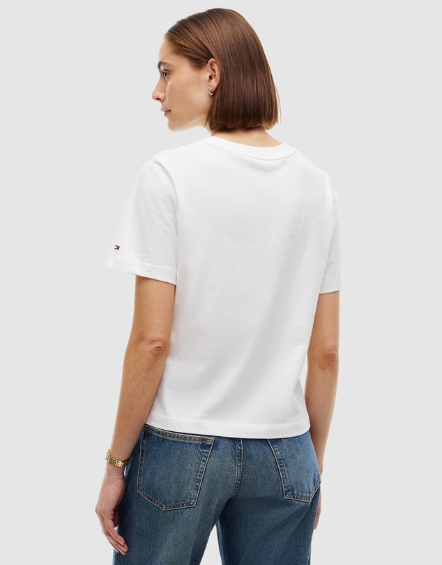 Tommy Hilfiger - Logo Jersey Crew Neck T-Shirt