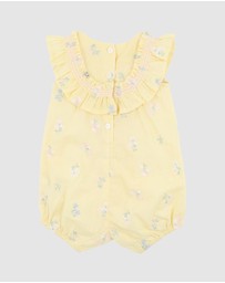 Bebe by Minihaha - Bonnie Embroidered Romper - Babies