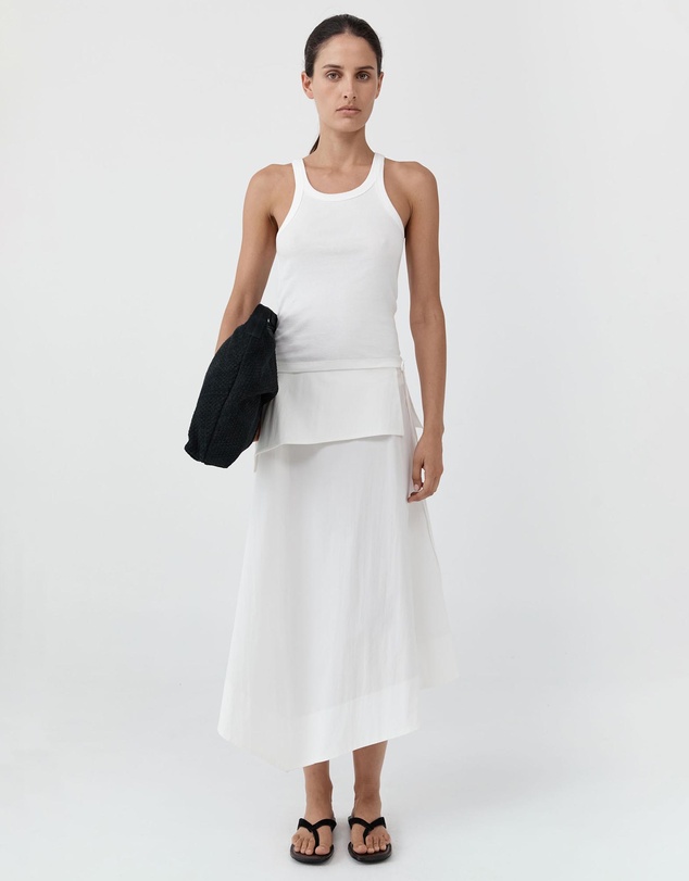 St. Agni - Detachable Belt Asymm Skirt