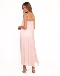 Petal & Pup - Halsey Midi Dress - Pink