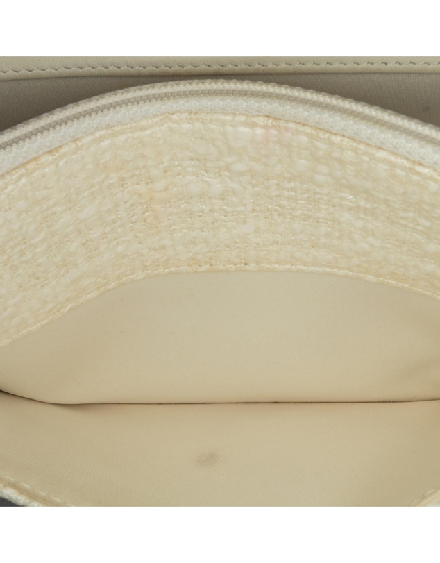 Pre-Loved by Azura Reborn - Pre-Loved CC Coated Tweed Wallet On Chain
