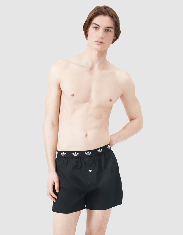 adidas Sportswear - 2 Pack Comfort Core Cotton Icon Boxer Underwear