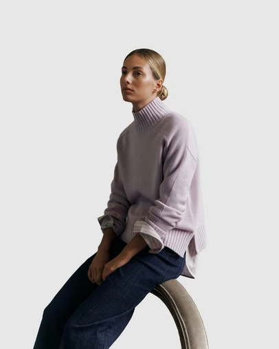 Trenery - Merino Funnel Neck Pullover