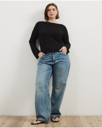 Atmos&Here Curvy - Bella Fine Knit Top