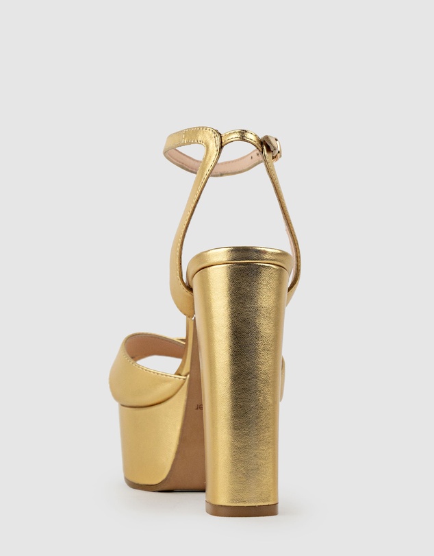 Edward Meller - RACHEL125 Crossover Platform Sandal