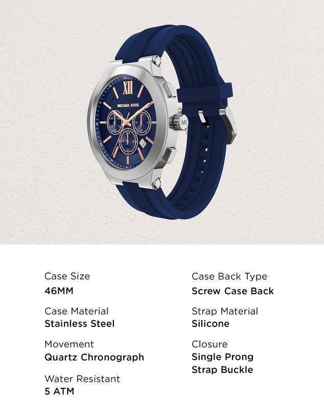 Michael Kors - Billie Blue Chronograph Watch