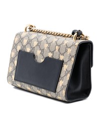 Pre-Loved by Azura Reborn - Pre-Loved Small GG Supreme Bee Padlock Crossbody
