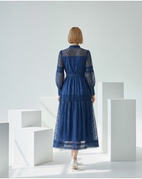 Mossée - Amelia Vintage Lace Midi Dress