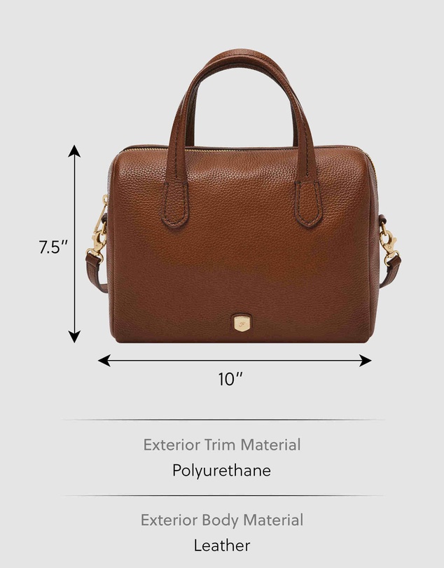 Fossil - Lainey Brown Satchel