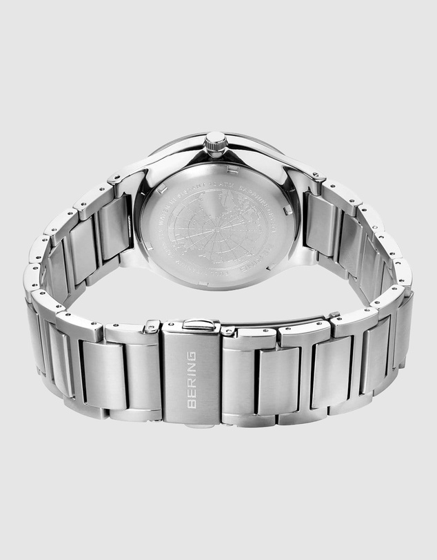 Bering - Solar 39mm Grey Titanium Watch