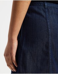 & Other Stories - Tie-Detail Denim Mini Skirt