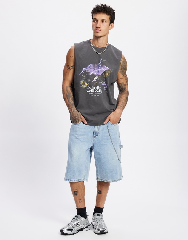 Thrills - Big Slacker Denim Shorts